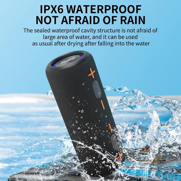 Cyboris S10 Split Bluetooth-högtalare svart