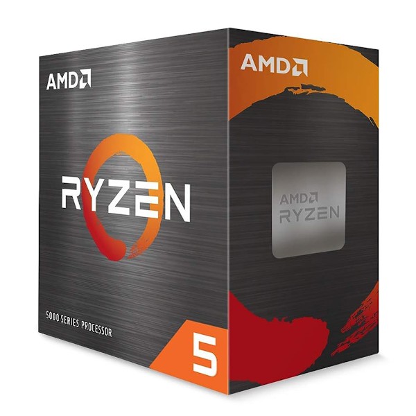 AMD Ryzen 5 5500GT-processor - förpackad svart