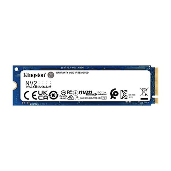 Kingston NV2 NVME SSD 500GB M.2 svart