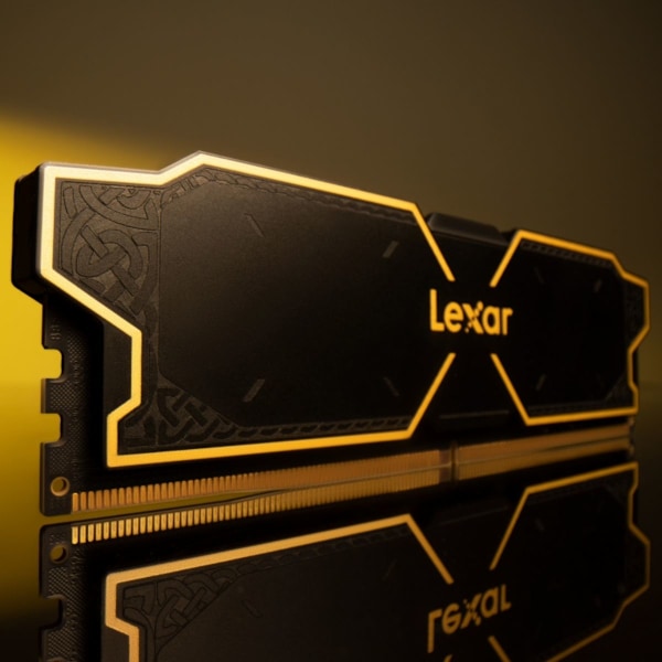 Lexar THOR OC 32G(16GX2) 6000Mhz DDR5 Stationär Minne Svart svart