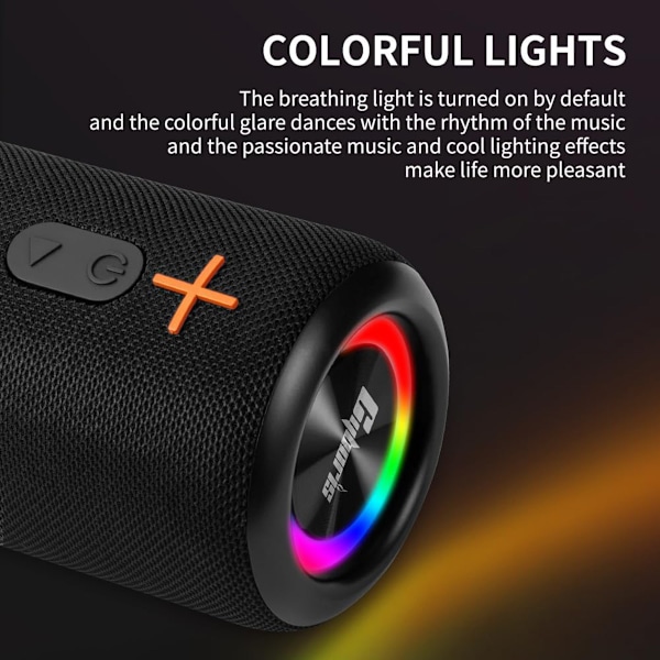 Cyboris S10 Split Bluetooth-högtalare svart