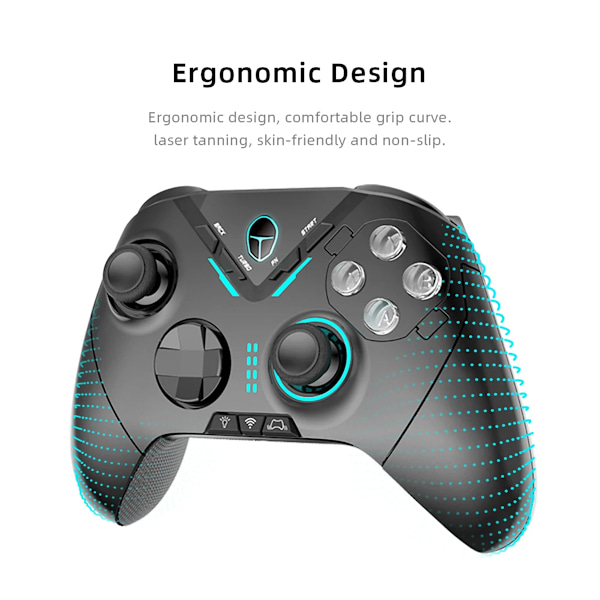 THUNDEROBOT G70 Professionell Bluetooth Spelkontroller svart