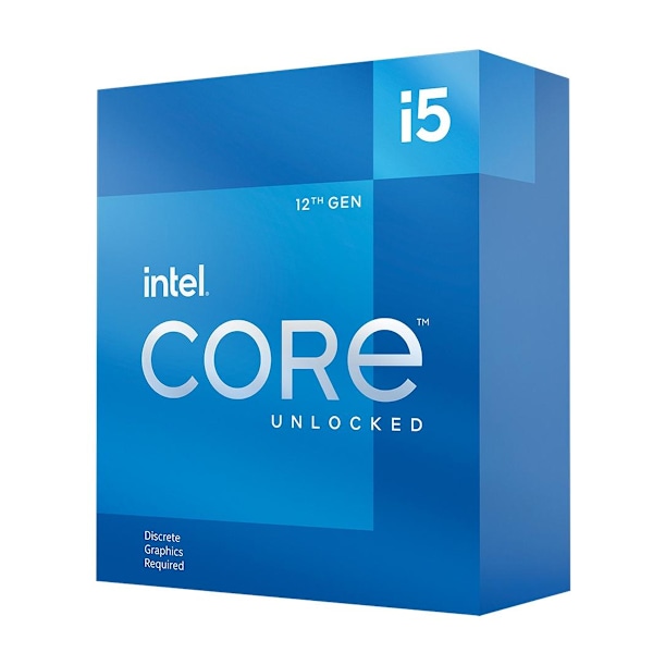 Intel Core i5-12600KF Processor - förpackad svart