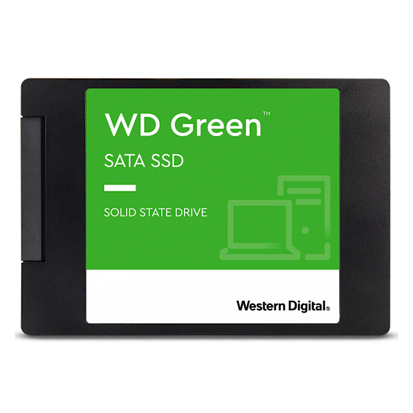 Western Digital WD Green 480 GB SSD SATA 2.5" svart