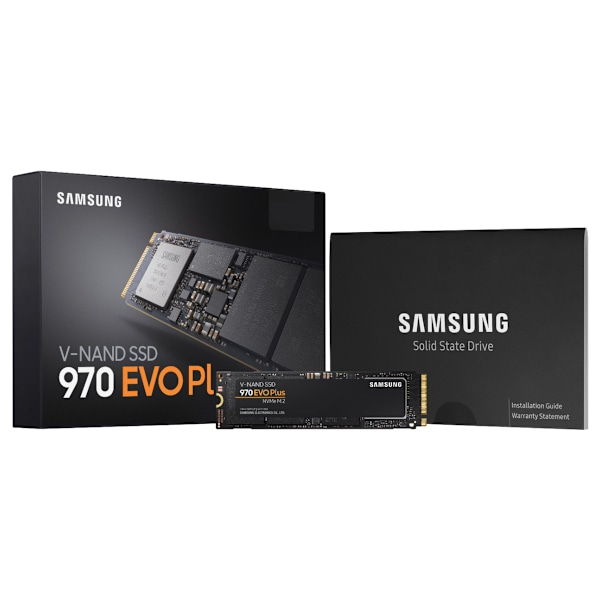 Samsung 970 Evo Plus SSD 250G NVMe M.2 svart