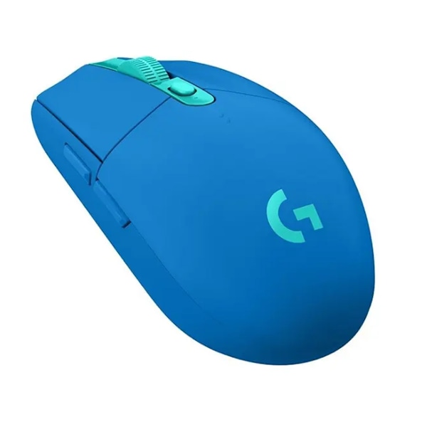 LOGITECH G305 – blå trådlös USB 12000 DPI-spelmus blå