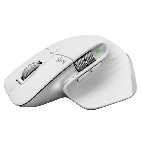 LOGITECH MX MASTER 3S VIT HÖGERHÄNT BLUETOOTH USB 8000 DPI spelmus vit