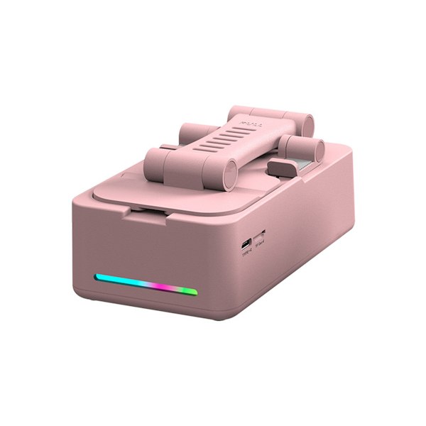 Cyboris T203 Telefonhållare med Bluetooth Högtalare Rosa