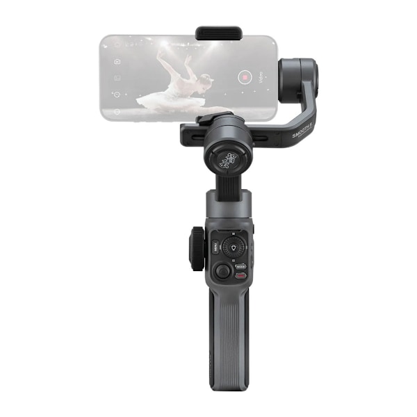 Zhiyun Smooth 5 Smartphone 3-axlig Handhållen Stabilisator - Standard svart