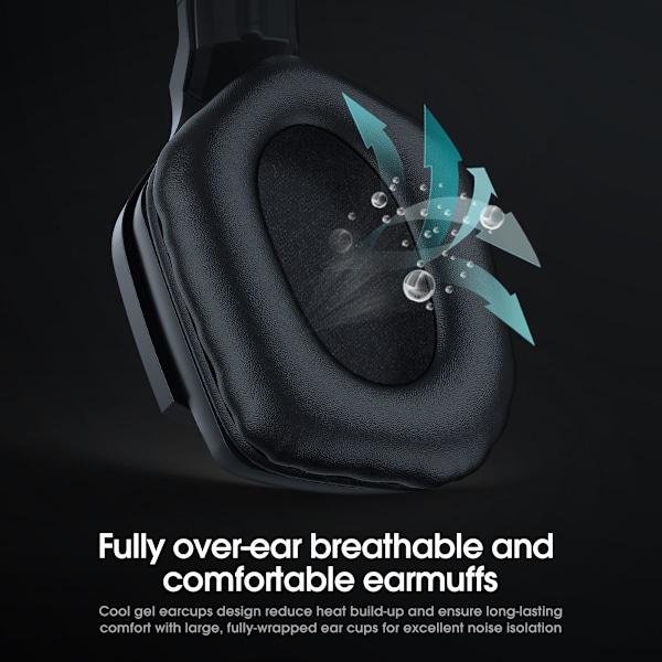 Gaming Headset ONIKUMA B60 Svart TWS Bluetooth Headset svart