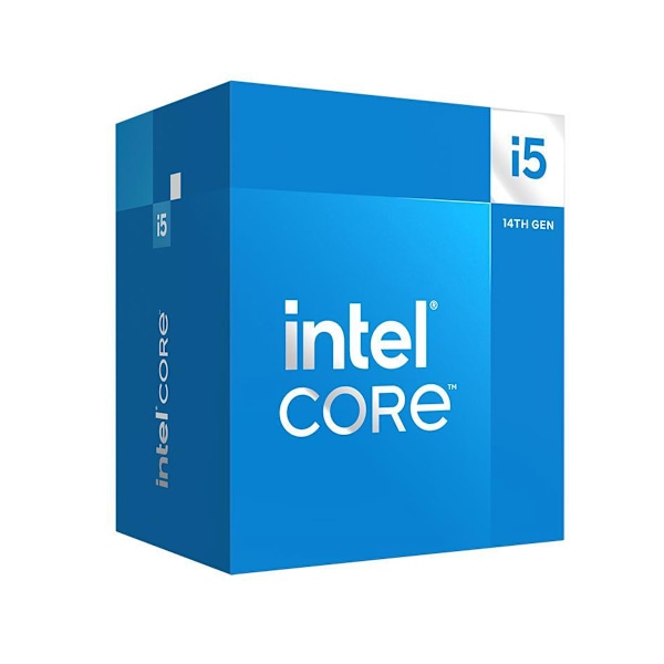 Intel Core i5-14400F-processor - förpackad svart