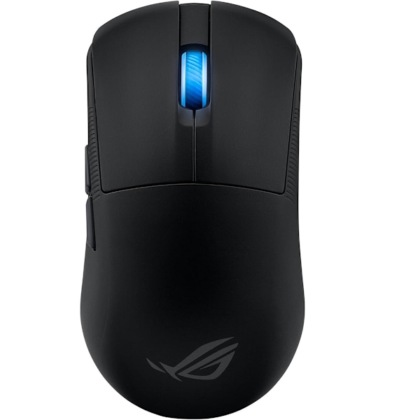 ASUS ROG Harpe Ace Mini trådlös spelmus, AimPoint Pro 42K optisk sensor, ROG Polling Rate Booster, Esports och FPS-spel, Svart