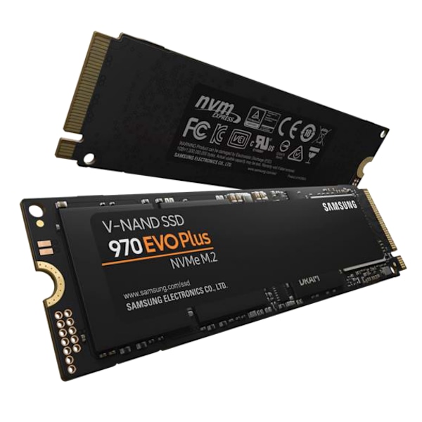 Samsung 970 Evo Plus SSD 250G NVMe M.2 svart