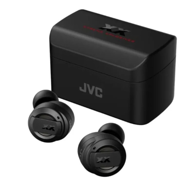 JVC HA-XC72T-R-F svarta hörlurar TWS Bluetooth-hörlurar för iPhone och Android svart