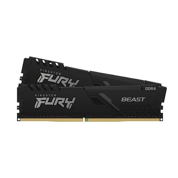 Kingston FURY Beast, 16X2(32) GB DDR4, 3200MHz CL16 Dual Channel Kit svart