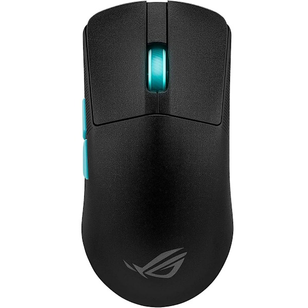 ASUS ROG Harpe trådlös spelmus, Ace Aim Lab Edition, 54 g ultralätt, 36 000 DPI-sensor, Tri-mode-anslutning SpeedNova, svart svart