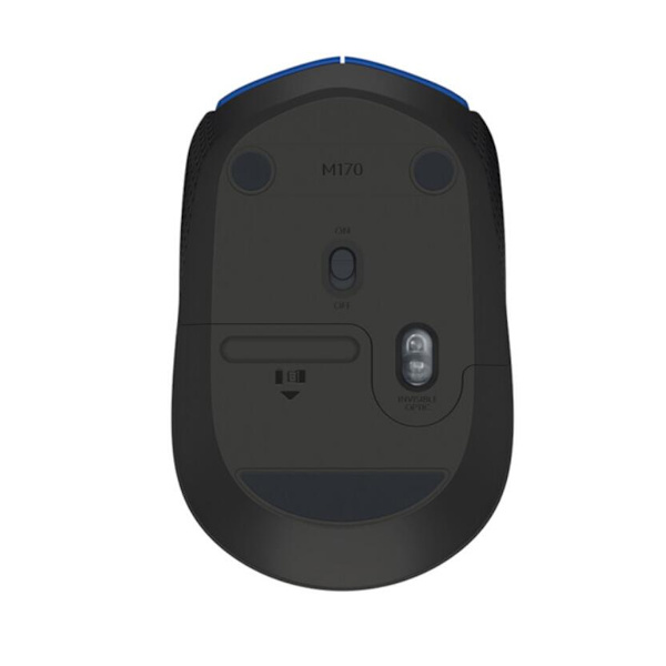 LOGITECH M170 – blå Bluetooth USB 1000 DPI trådlös USB-mus blå