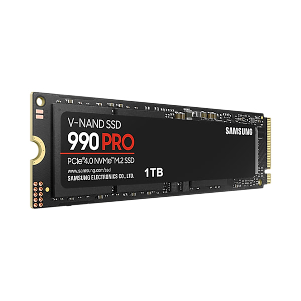 Samsung 990 PRO SSD 1TB PCIE 4.0 M.2 svart