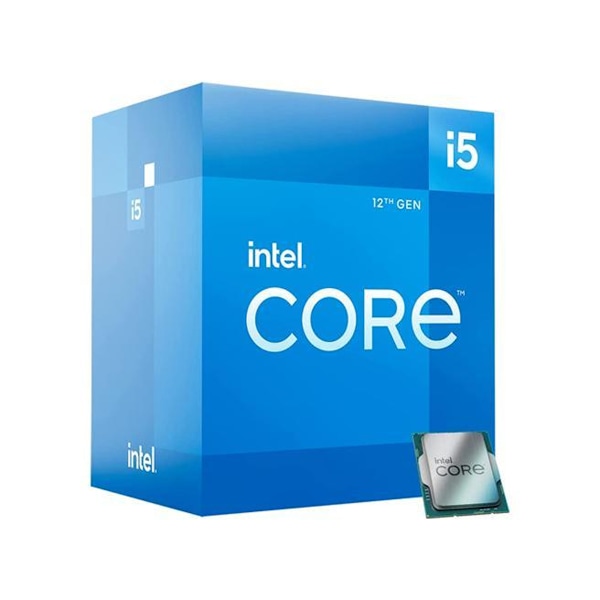 Intel Core i5-12400F processor - förpackad blå