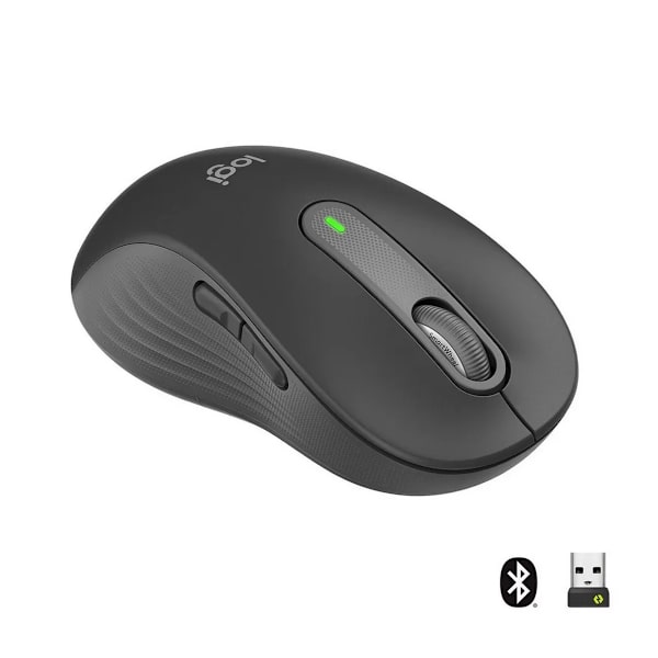 LOGITECH SIGNATURE M650 L Svart Bluetooth USB 2000 DPI kontorsmus svart
