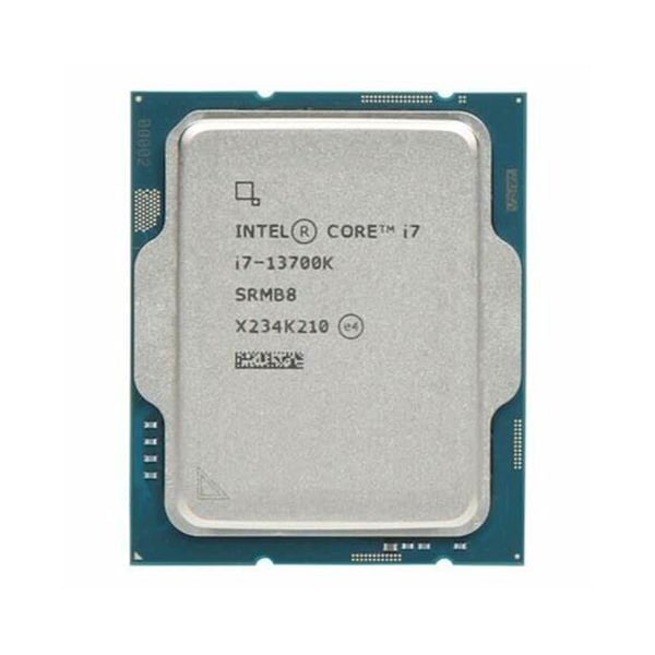 Helt ny Intel Core i7-13700K Tray Processor svart