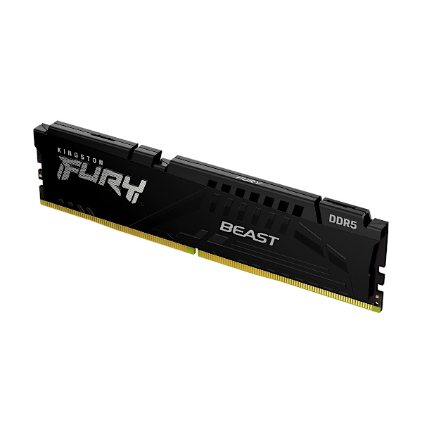 Kingston FURY Beast, 16 GB enkel minnesmodul DDR5, 5200MHz svart