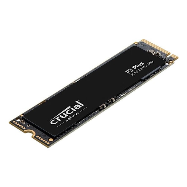 Crucial SSD P3 PLUS 4TB PCI Express 4.0 x4 M.2 2280 bulk svart