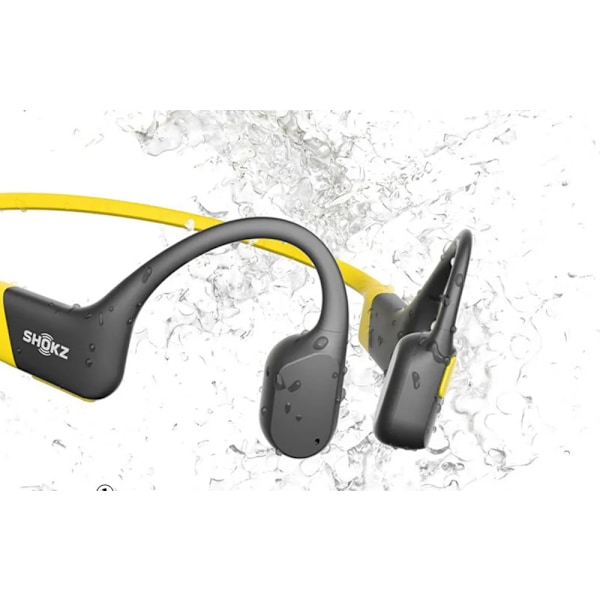 Shokz Openrun S803 Gul Vattentät Trådlös Bluetooth Ben Ledning Hörlurar gul