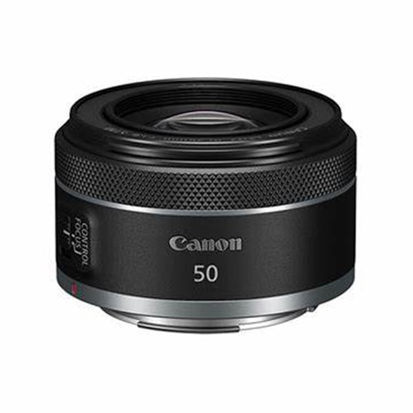 Canon RF 50 F1.8 STM kameralins svart