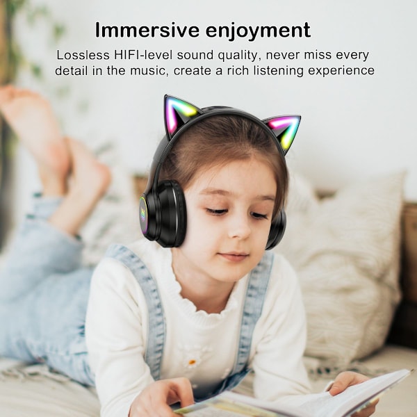 Gaming Headset ONIKUMA B90 Svart Over-Ear TWS Bluetooth Headset svart