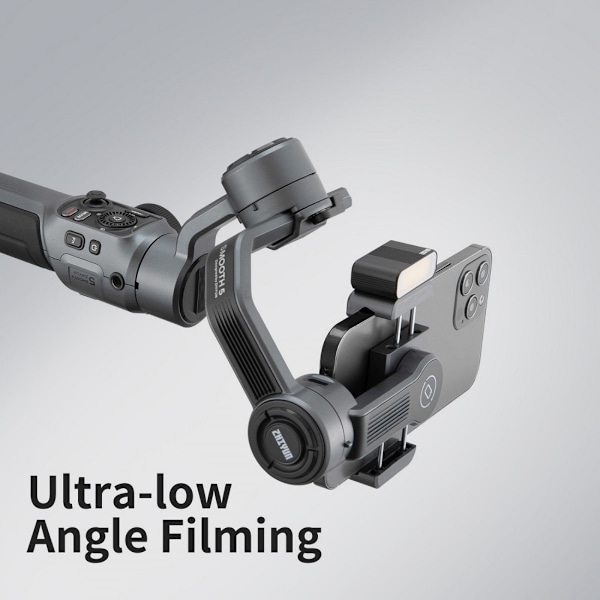 Zhiyun Smooth 5 Smartphone 3-axlig Handhållen Stabilisator - Standard svart