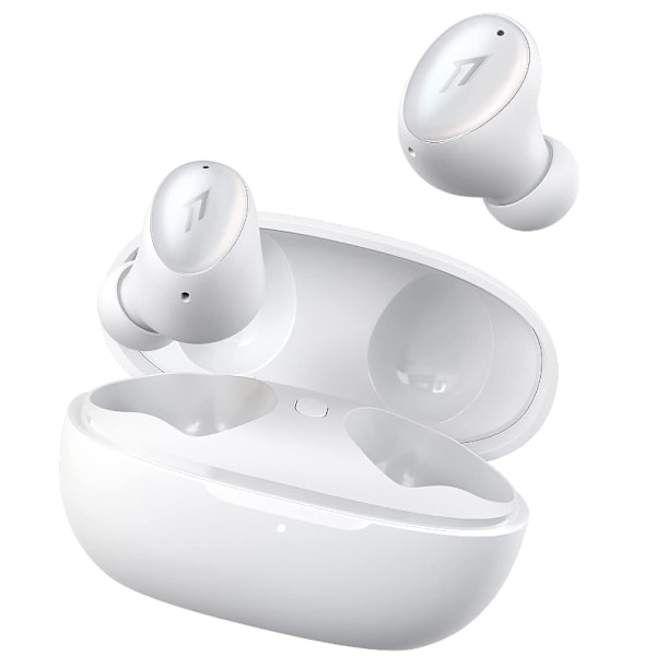 1MER ColorBuds 2 vita hörlurar TWS Bluetooth-hörlurar för iPhone och Android vit