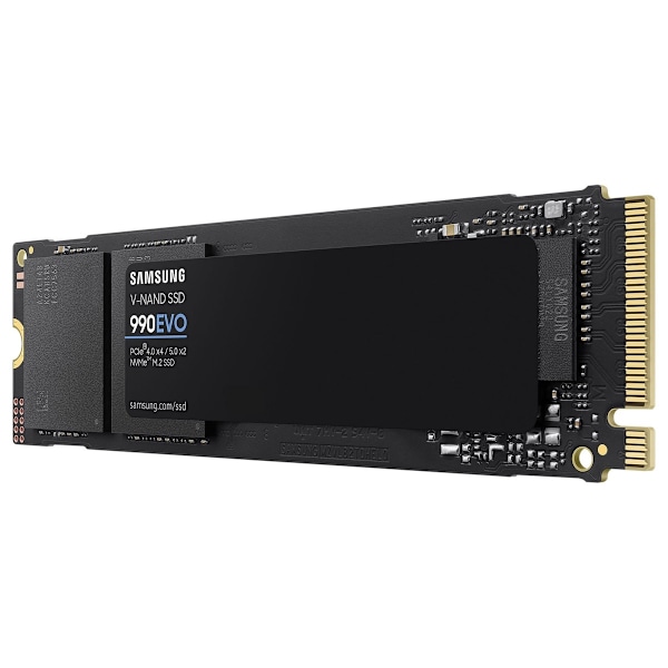 Samsung 990 EVO SSD 1TB M.2 PCIe NVMe svart