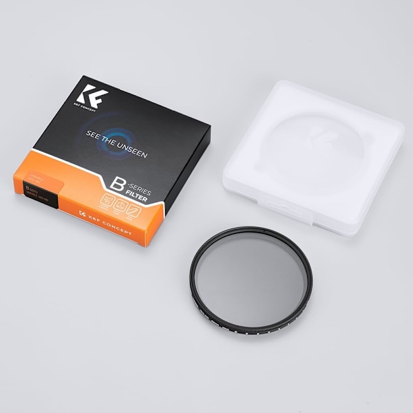 K&F CONCEPT ND2-400 Kamerafilter 43mm svart