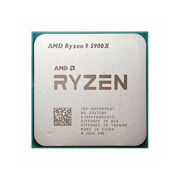 AMD Ryzen 9 5900X-processor - förpackad svart