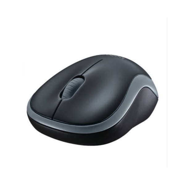 LOGITECH M186 Svart Bluetooth USB 1000 DPI kontorsmus svart