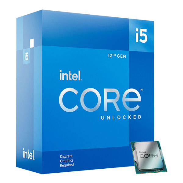 Intel Core i5-12600KF Processor - förpackad svart