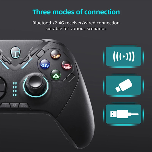 THUNDEROBOT G70 Professionell Bluetooth Spelkontroller svart