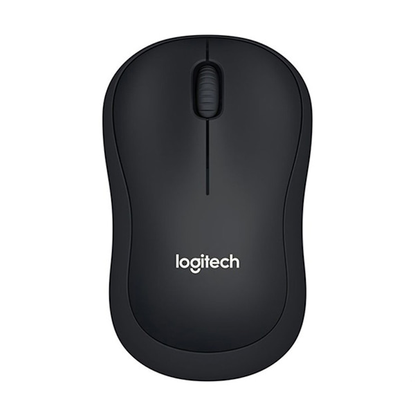 LOGITECH B220 SVART TRÅDLÖS USB 3000 DPI KONTORSMUS svart