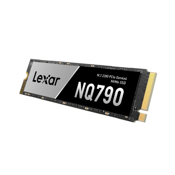 Lexar NQ790 M.2 NVMe SSD - 2TB (PCIe 4.0, 7000MB/s) svart