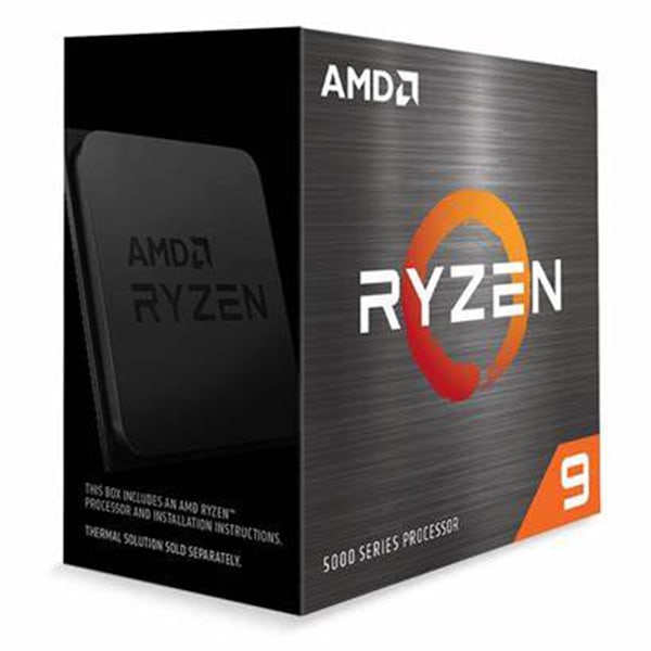 AMD Ryzen 9 5950X-processor - förpackad svart
