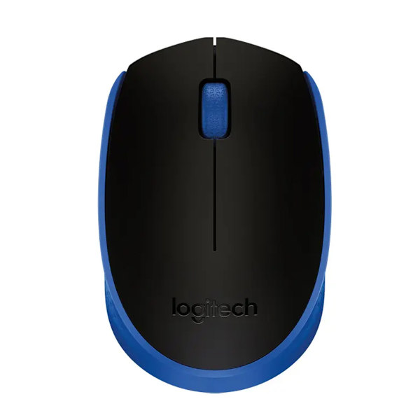 LOGITECH M171 – blå Bluetooth USB 1000 DPI kontorsmus blå