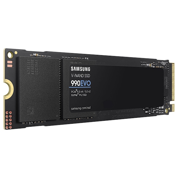 Samsung 990 EVO SSD 1TB M.2 PCIe NVMe svart