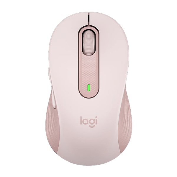 LOGITECH SIGNATURE M650 Vit Bluetooth USB 2000 DPI kontorsmus rosa