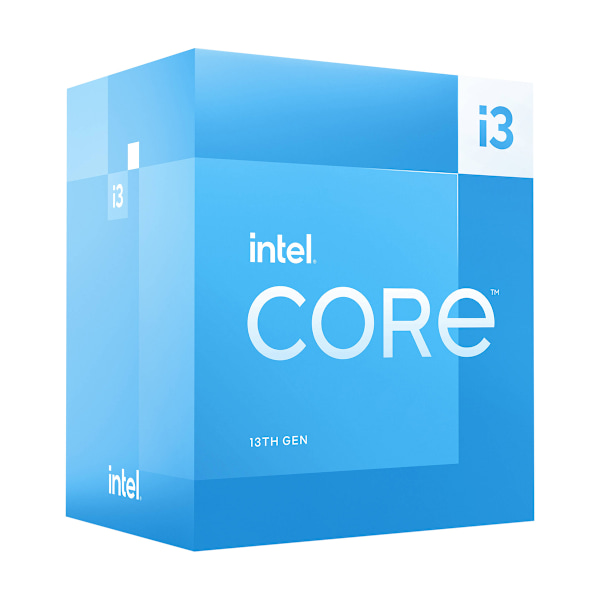Intel Core i3-13100F processor - förpackad svart