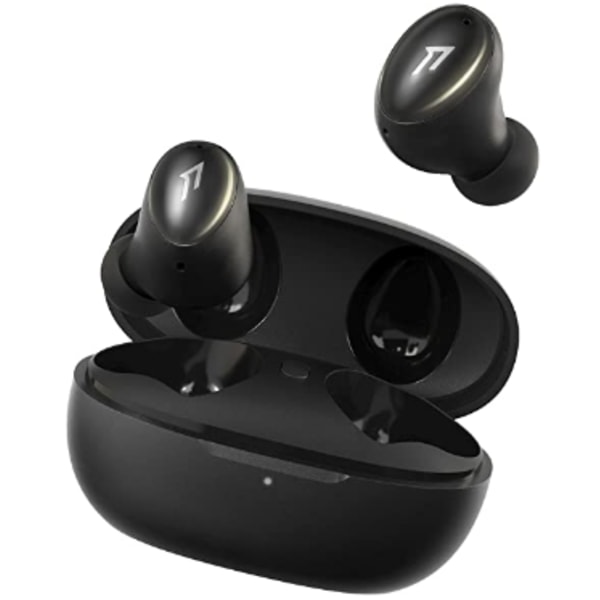 1MER ColorBuds 2 svarta hörlurar TWS Bluetooth-hörlurar för iPhone och Android svart