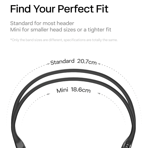 SHOKZ OpenRun Pro - Open-Ear Bluetooth Benledning Sport Hörlurar - Svart svart