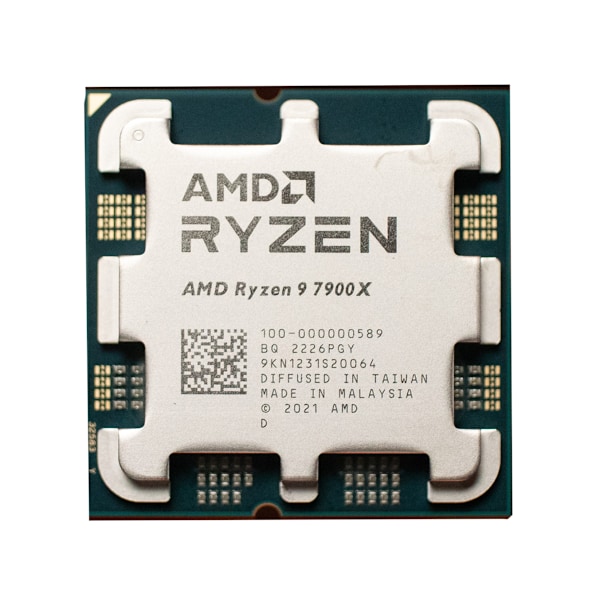 AMD Ryzen 9 7900X-processor - förpackad svart