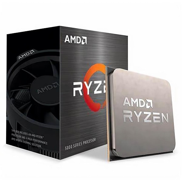 AMD Ryzen 7 5700X3D / 3 GHz processor - förpackad svart