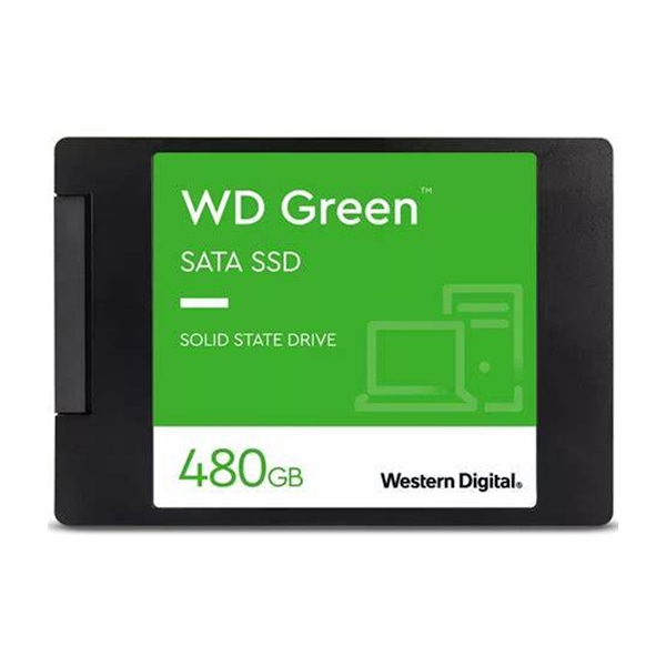 Western Digital WD Green 480 GB SSD SATA 2.5" svart